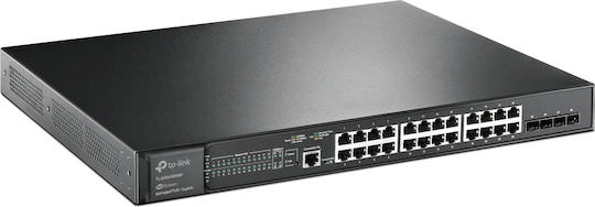 TP-LINK TL-SG3428XMP v2 Managed L2 PoE+ Switch με 24 Θύρες Ethernet και 4 SFP Θύρες - Image 1