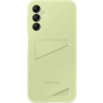 Samsung Back Cover Σιλικόνης με Υποδοχή για Κάρτες Lime (Samsung Galaxy A14 5G)