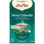 Yogi Tea Minty Chlorella Μείγμα Βοτάνων Βιολογικό Προϊόν 17 Φακελάκια 68gr