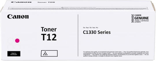 Canon T12 Γνήσιο Toner Laser Εκτυπωτή Ματζέντα 5300 Σελίδων (5096C006) - Image 1