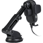 Verbatim Βάση Κινητού Αυτοκινήτου FWC-01 με Ρυθμιζόμενα Άγκιστρα και Ασύρματη Φόρτιση Μαύρη - Image 3