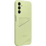 Samsung Back Cover Σιλικόνης με Υποδοχή για Κάρτες Lime (Samsung Galaxy A14 5G) - Image 3