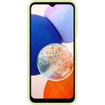 Samsung Back Cover Σιλικόνης με Υποδοχή για Κάρτες Lime (Samsung Galaxy A14 5G) - Image 2
