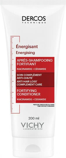 Vichy Dercos Energising Leave In Conditioner Αναδόμησης/Θρέψης για Όλους τους Τύπους Μαλλιών 200ml - Image 1