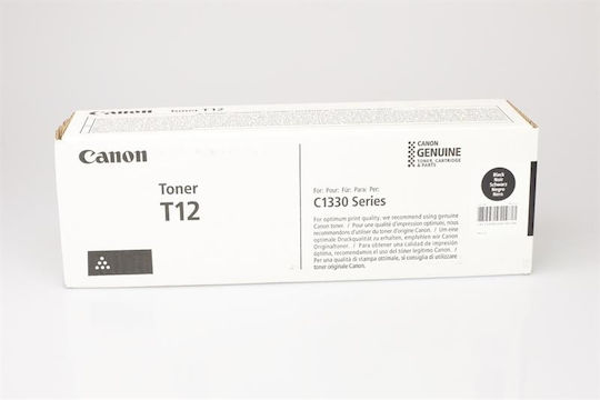 Canon T12 Γνήσιο Toner Laser Εκτυπωτή Μαύρο 7400 Σελίδων 5098C006 - Image 1