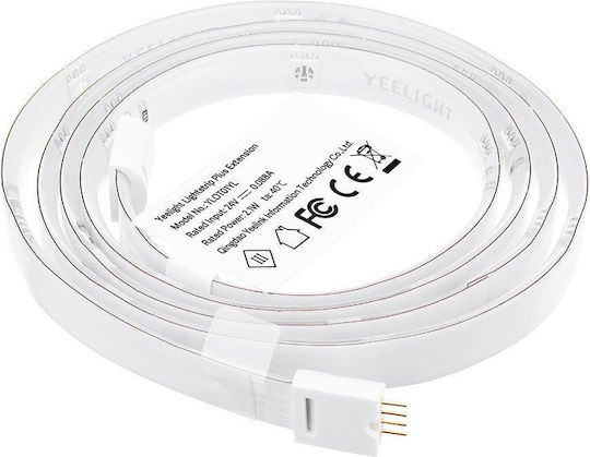 Yeelight Smart Ταινία LED YLOT01YL Lightstrip Plus Extension Wi-Fi 24V RGB Φως 1m Τύπου SMD5050 - Image 1