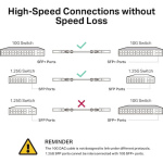 TP-LINK Καλώδιο Οπτικής Ίνας SFP+ 3m Μαύρο 1τμχ - Image 3