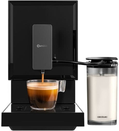 Cecotec Power Matic-ccino Cremma Αυτόματη Μηχανή Espresso 1470W Πίεσης 19bar για Cappuccino με Μύλο Άλεσης Μαύρη - Image 1