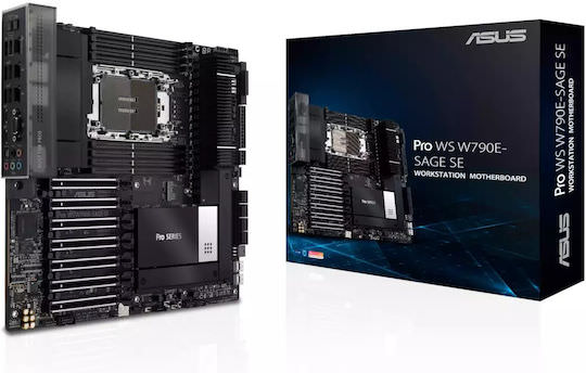 Asus Pro WS W790E-SAGE SE Motherboard Extended ATX με Intel LGA4677 Socket 90MB1C20-M0EAY0 - Image 1