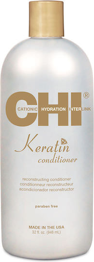 CHI Keratin Conditioner Αναδόμησης/Θρέψης για Όλους τους Τύπους Μαλλιών 946ml - Image 1
