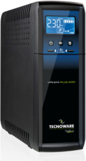 Tecnoware EXA Plus 1600 UPS Line-Interactive 1600VA 1120W με 8 IEC Πρίζες - Image 1