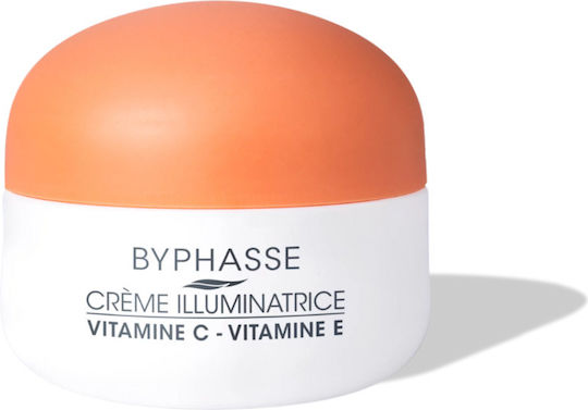 Byphasse Vitamin C Illuminating Ενυδατική Κρέμα Προσώπου Ημέρας με Βιταμίνη C 50ml - Image 1