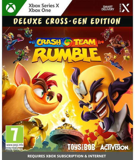 Crash Team Rumble Deluxe Edition Xbox Series X Game - Image 1