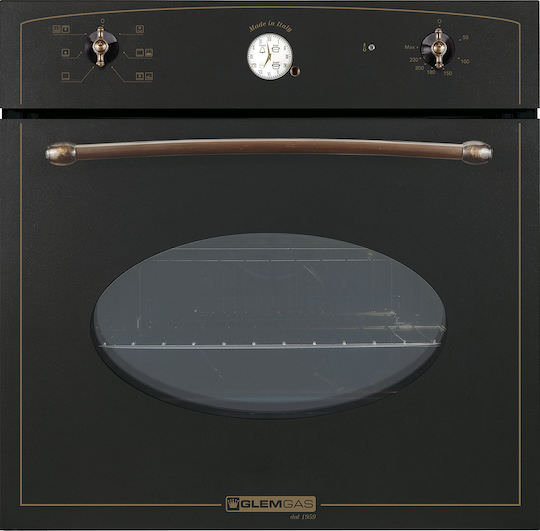 Glemgas Φούρνος άνω Πάγκου 64lt Π59εκ. Μαύρος - Image 1