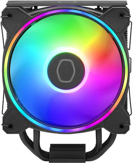 CoolerMaster Hyper 212 Halo Ψύκτρα Επεξεργαστή για Socket AM4/AM5/1200/115x/1700 με ARGB Φωτισμό - Image 1