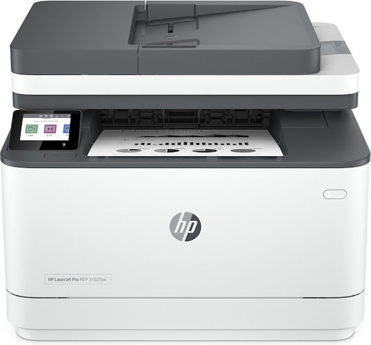 HP LaserJet Pro MFP 3102fdw Ασπρόμαυρο Πολυμηχάνημα με WiFi και Mobile Print - Image 1