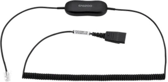 Jabra GN 1218 Καλώδιο Quick Disconnect (QD) σε Βύσμα RJ9 2m (88011-102) - Image 1