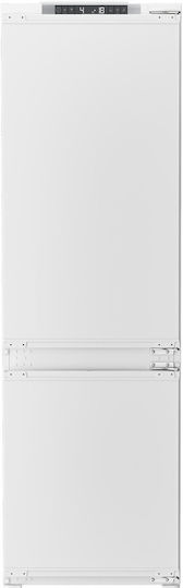 Beko Εντοιχιζόμενος Ψυγειοκαταψύκτης 253lt NoFrost Υ177xΠ54xΒ54.5εκ. Λευκός BCNA275E4SN - Image 1