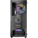 Antec AX61 Midi Tower Κουτί Υπολογιστή με Πλαϊνό Παράθυρο και RGB Φωτισμό Μαύρο - Image 4