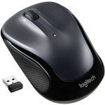 Logitech M325s Ασύρματο Mini Ποντίκι Dark Silver