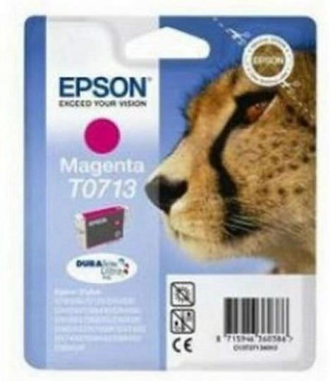 Epson T0713 Γνήσιο Μελάνι Εκτυπωτή InkJet Ματζέντα (C13T07134022) - Image 1