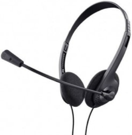 Trust Chat On Ear Multimedia Ακουστικά με μικροφωνο και σύνδεση 3.5mm Jack - Image 1
