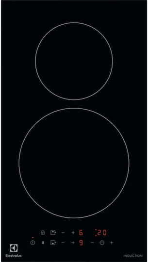 Electrolux Domino Κεραμική Εστία Αυτόνομη με Λειτουργία Κλειδώματος 29x52εκ. - Image 1