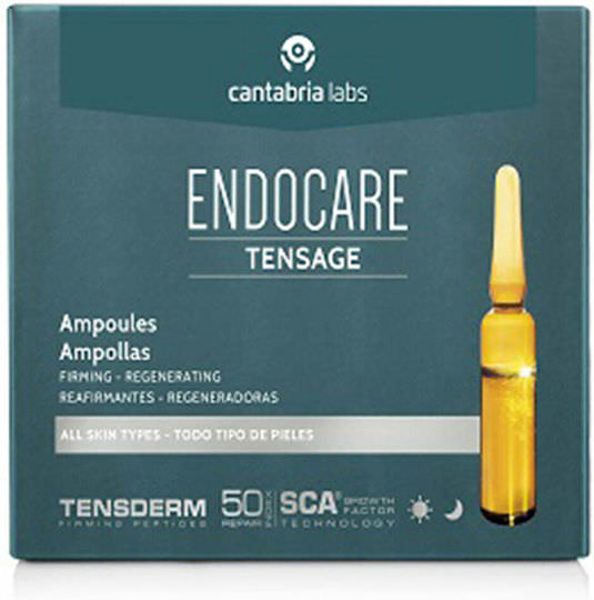 Endocare Tensage Αντιγηραντικό Serum Προσώπου με Υαλουρονικό Οξύ 20x2ml - Image 1