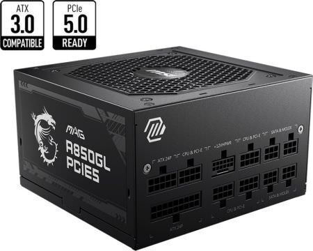 MSI MAG A850GL PCIE5 850W Μαύρο Τροφοδοτικό Υπολογιστή Full Modular 80 Plus Gold - Image 1