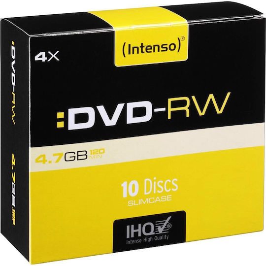 Intenso Επανεγγράψιμα DVD-RW 4x 4.7GB 10τμχ - Image 1
