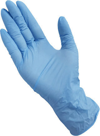 INTCO Γάντια Νιτριλίου Χωρίς Πούδρα σε Διάφανο Χρώμα 100τμχ - Image 1