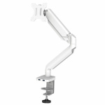 Fellowes Platinum Single Monitor Arm White - Image 3