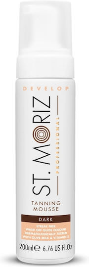 St. Moriz Develop Self Tanning Mousse Σώματος Dark 200ml - Image 1
