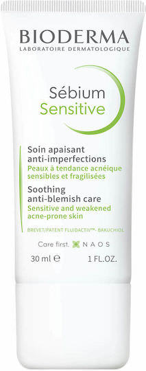 Bioderma Sebium 24ωρη Ενυδατική Κρέμα Προσώπου Ημέρας κατά των Ατελειών & της Ακμής με Πρεβιοτικά 30ml - Image 1