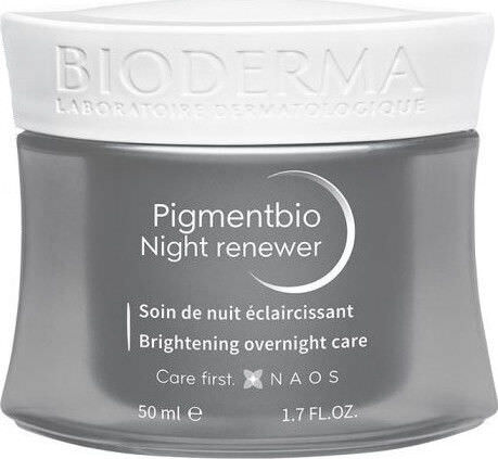 Bioderma Pigmentbio Κρέμα Προσώπου Νυκτός για Αντιγήρανση, Πανάδες & Λεύκανση με Βιταμίνη C & Πρεβιοτικά 50ml - Image 1