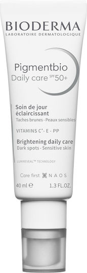 Bioderma Pigmentbio Κρέμα Προσώπου Ημέρας με SPF50 για Ενυδάτωση, Ατέλειες & Πανάδες με Βιταμίνη C 40ml - Image 1