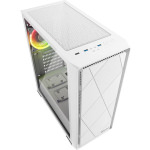 Sharkoon VS8 RGB Gaming Micro Tower Κουτί Υπολογιστή με Πλαϊνό Παράθυρο Λευκό - Image 3