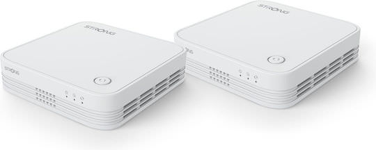 Strong Atria Mesh KIT 1200 V2 v1 Access Point Wi‑Fi 5 Dual Band (2.4 & 5GHz) σε Διπλό Kit - Image 1