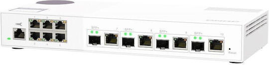 QNap QSW-M2106-4C Managed L2 Switch με 10 Θύρες Gigabit (1Gbps) Ethernet και 4 SFP Θύρες - Image 1