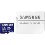 Samsung Pro Plus (2023) microSDXC 512GB U3 V30 A2 UHS-I με αντάπτορα - Image 2