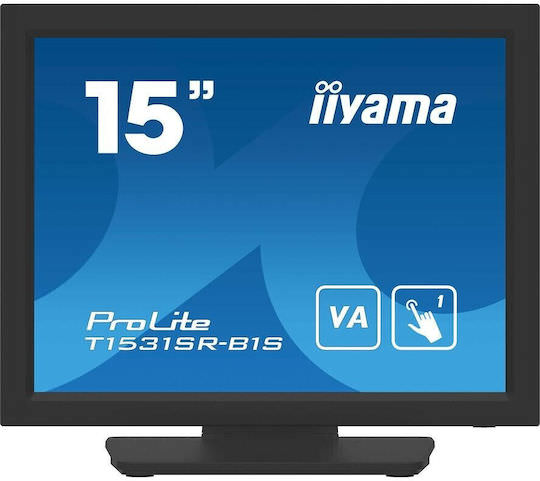 Iiyama ProLite T1531SR-B1S VA Touch Monitor 15" 1024x768 - Image 1