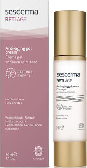 Sesderma Reti Age Ενυδατικό & Αντιγηραντικό Gel Προσώπου με Ρετινόλη 50ml - Image 1