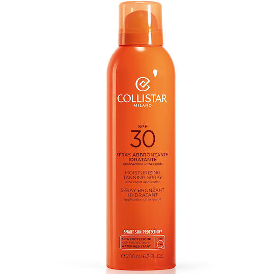 Collistar Perfect Tanning Moisturizing Αντηλιακή Λοσιόν για το Σώμα SPF30 σε Spray 200ml - Image 1