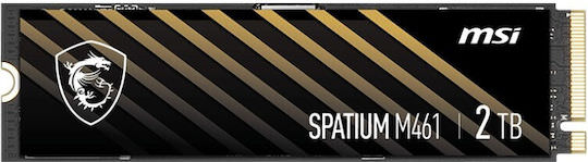 MSI Spatium M461 SSD 2TB M.2 NVMe PCI Express 4.0 - Image 1