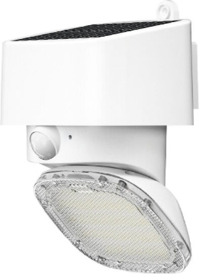 GBC Επιτοίχιο Ηλιακό Φωτιστικό 10W 2000lm με Φυσικό Λευκό Φως 4000K IP54 14.515x10.7x11.405εκ. - Image 1