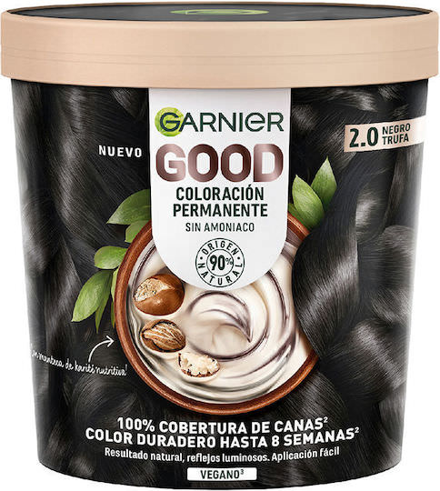 Garnier Good Βαφή Μαλλιών Χωρίς Αμμωνία 2.0 black truffle - Image 1