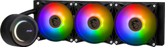 MSI MAG CoreLiquid E360 Υδρόψυξη Επεξεργαστή Τριπλού Ανεμιστήρα 120mm για Socket AM4/AM5/1700/1200/115x με ARGB Φωτισμό - Image 1