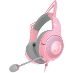 Razer Kraken Kitty V2 Over Ear Gaming Headset με σύνδεση USB Quartz - Image 2