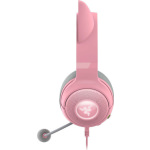 Razer Kraken Kitty V2 Over Ear Gaming Headset με σύνδεση USB Quartz - Image 4