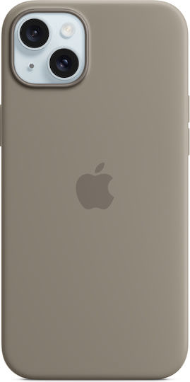 Apple Silicone Case with MagSafe Back Cover Σιλικόνης Clay (iPhone 15 Plus) - Image 1